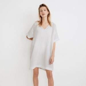 Madewell Gauze Cover-Up Tunic Dress